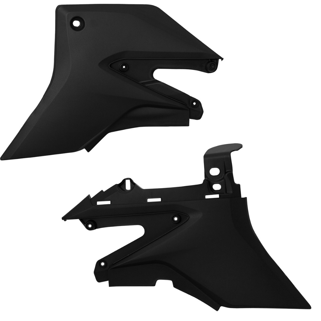 Carenagem do Tanque Inferior Pro Tork Moto Xre 300 2010 2011 2012 Par Peça De Reposição Preto