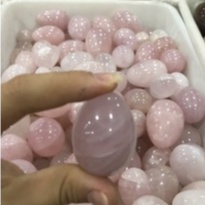 Yoni Egg Pedras Naturais, Tamanho M Ovo de Cristal Ovos de Pedras Naturais Ovoterapia Pompoarismo