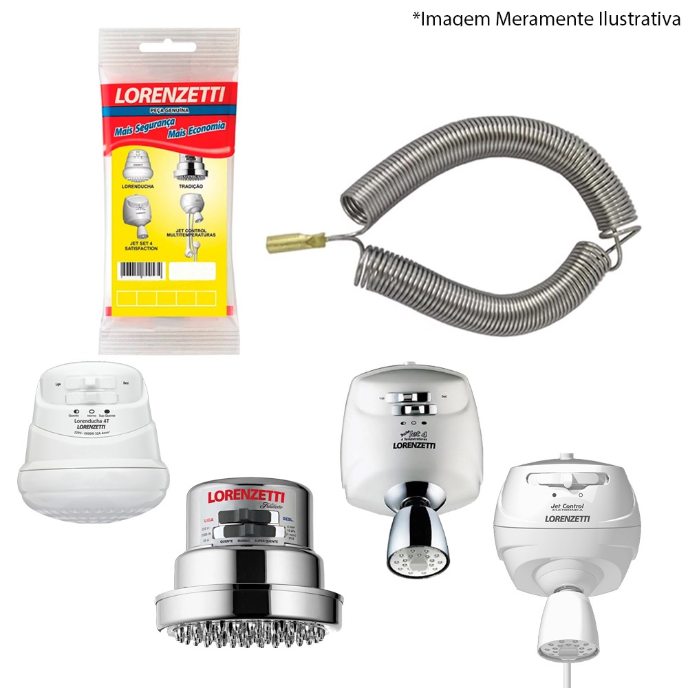 Resistência Chuveiro Tradição 110V 5500W J4/LR 055-L Lorenzetti
