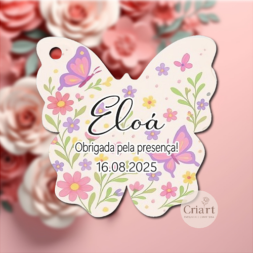 Tags Personalizado 4,5cm Lembrança Agradecimento Casamento Noivado Chá 15 anos Debutante Festa