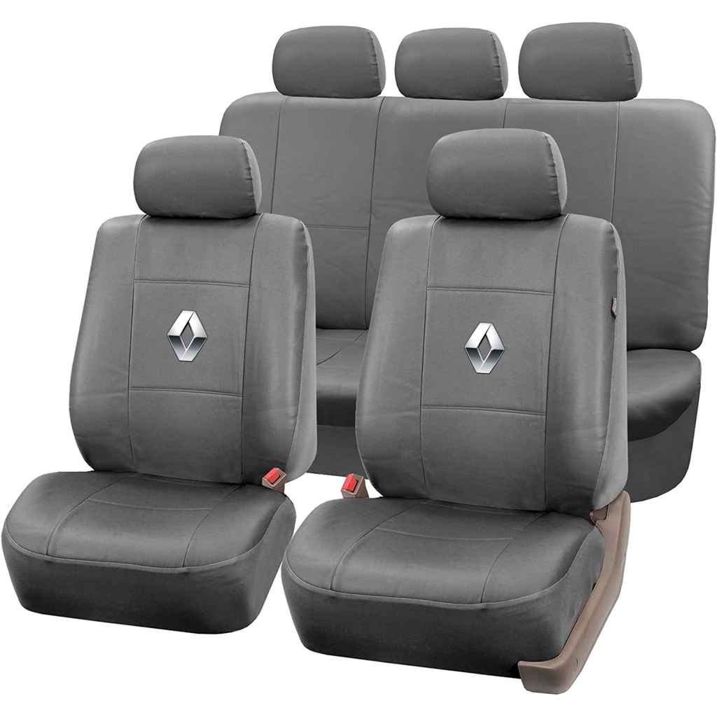 Capa Para Banco de Carro Couro Renault Sandero Clio Logan Duster