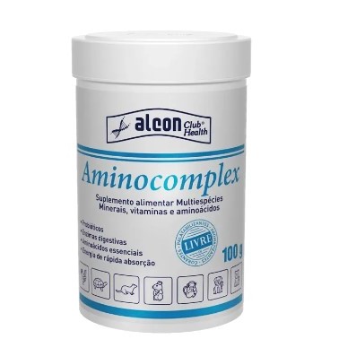 Alcon Club Health Aminocomplex 100 g-Suplemento alimentar Multiespécie Minerais, vitamina,aminoácido
