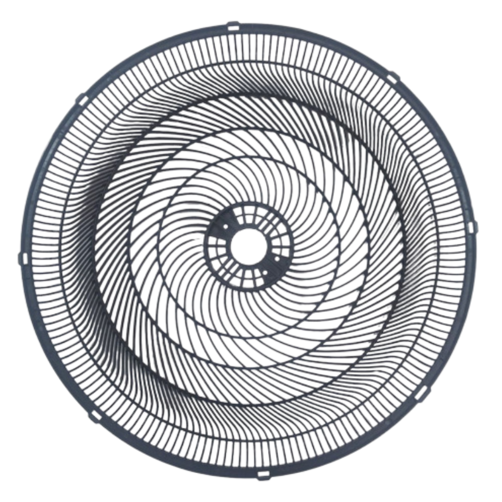 Grade Traseira 8 Travas P/ Ventilador Turbo 6 50cm Ventisol