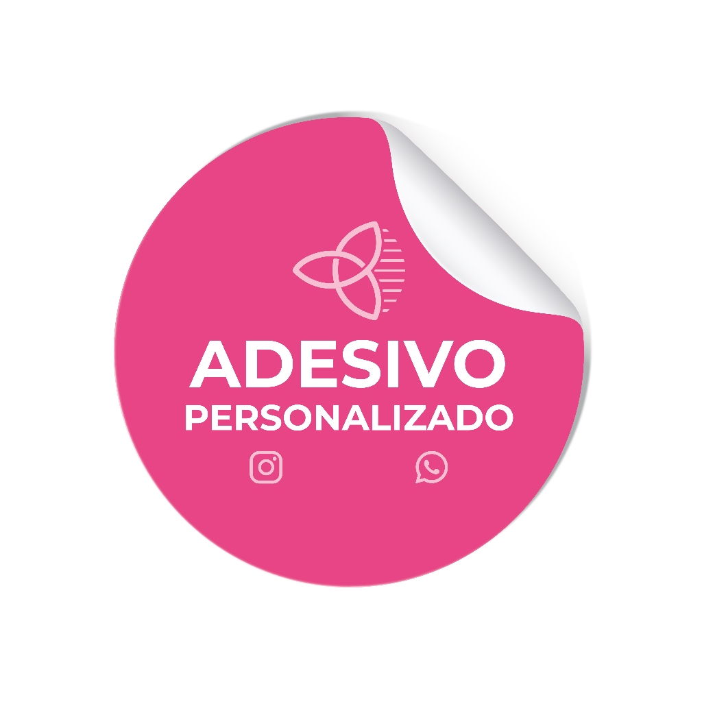 100 Adesivos a prova dágua Vinil para Festas Lembrancinhas Embalagens Lacres Caderno Etiqueta