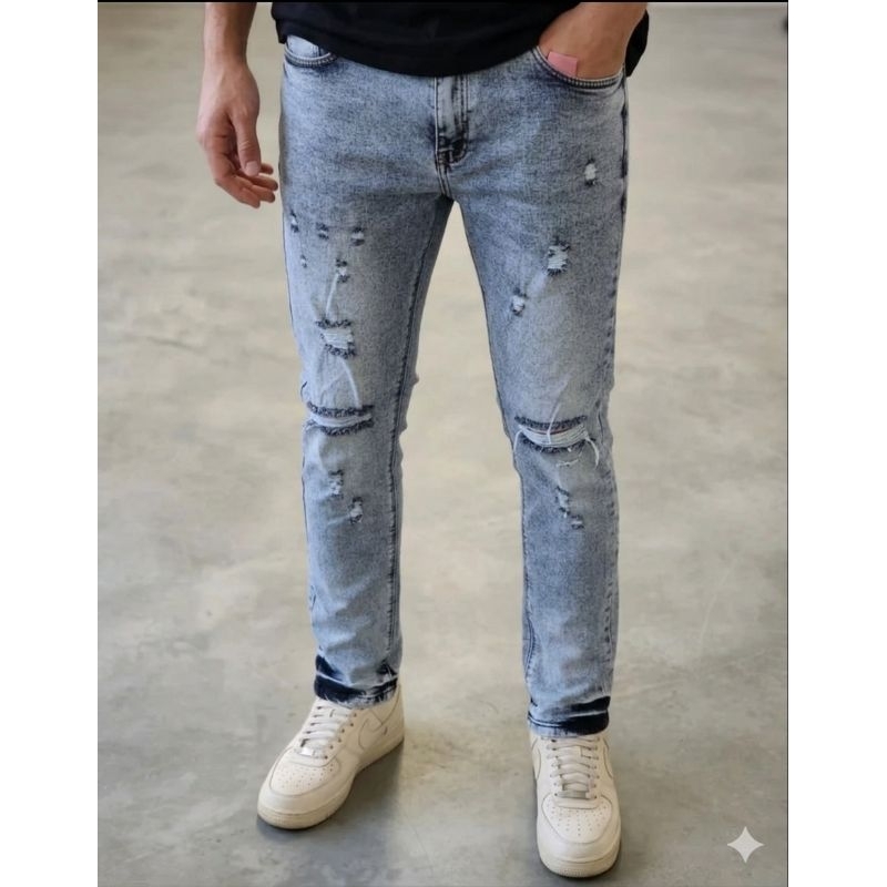 calça jogador Jeans masculina 100% original é premium