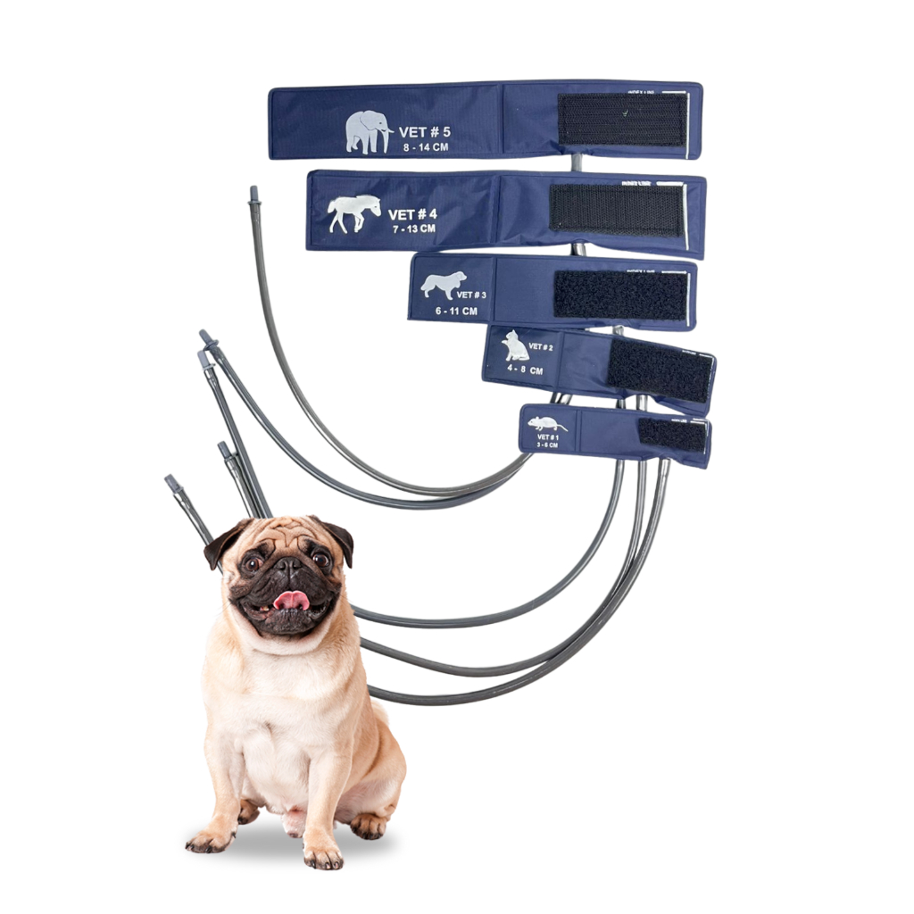 Kit Braçadeiras Manguito 1 Via Veterinário Tamanho 1 Ao 5