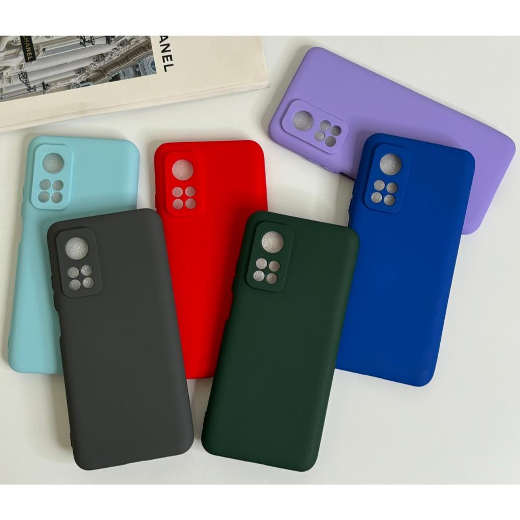 Capa Capinha Para Xiaomi Mi 10T Silicone Aveludado Case