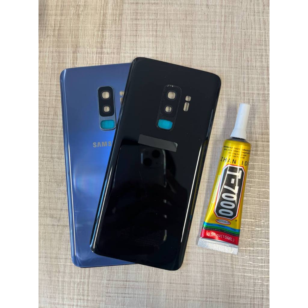 Tampa traseira S9 Plus + Cola T7000 15ml | PRODUTO NOVO