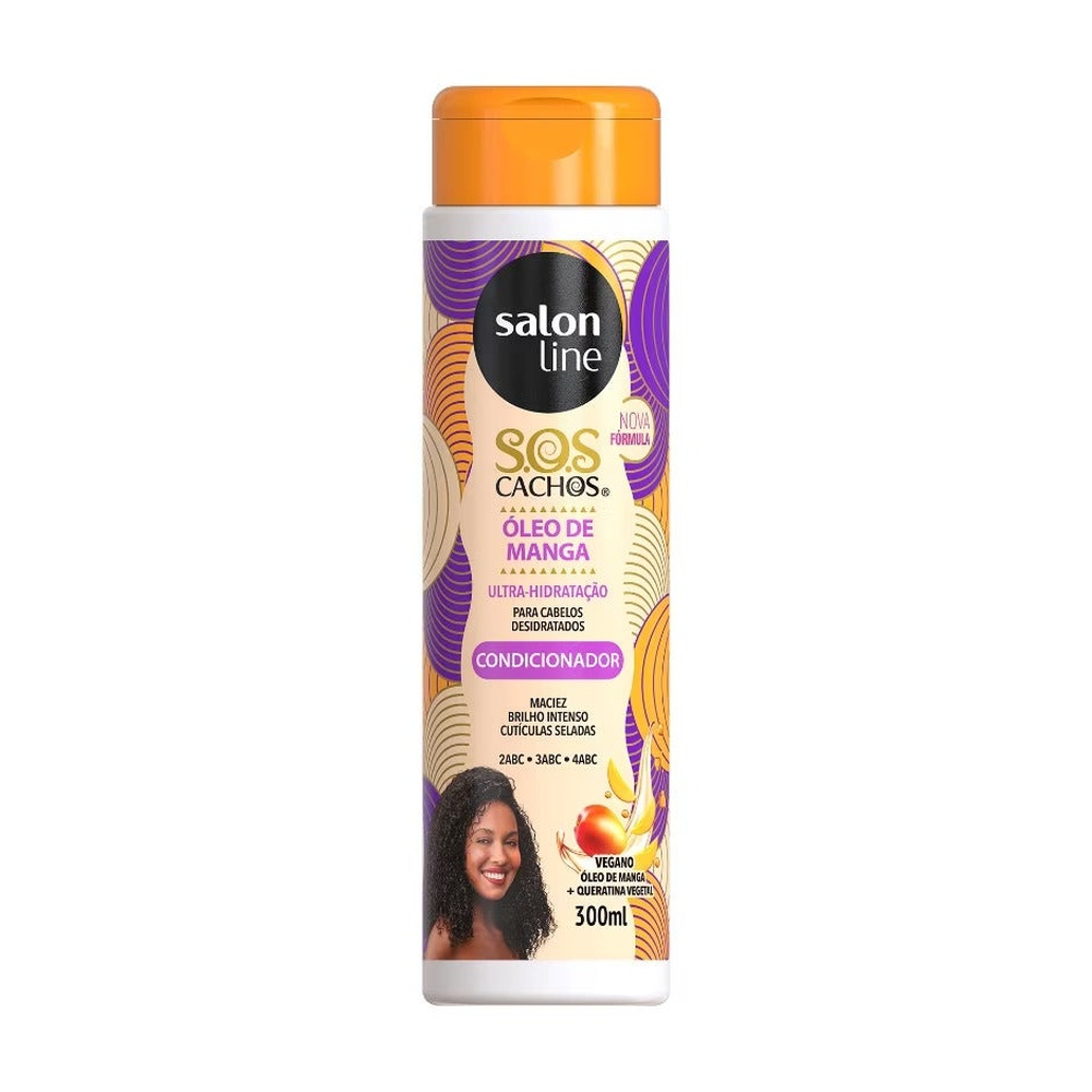 Condicionador SOS Manga Óleo de Manga Salon Line 300ml