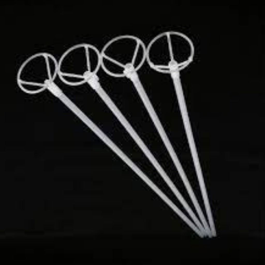 Kit 30 Varetas Pega Balão 53 Cm Suporte De Bexigas