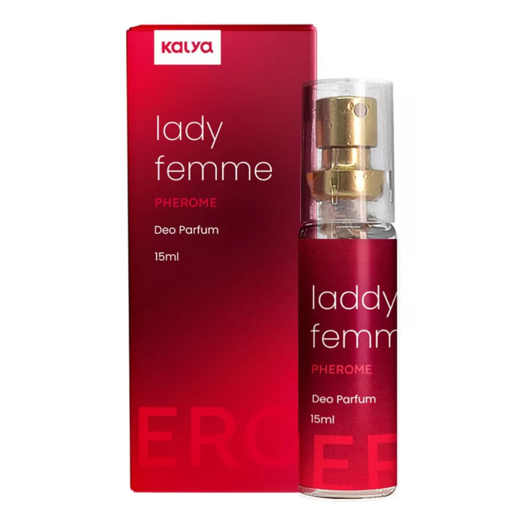Pherome Lady Femme - Perfume Feminino com Estimulador de Feromônio Sensual Atrai homem
