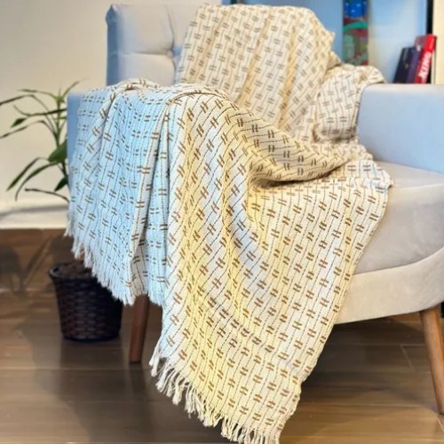 Kit 2 Mantas Para Sofá Confortável e Higiênica Manta Grande para Cama Poltrona Tecido Grosso