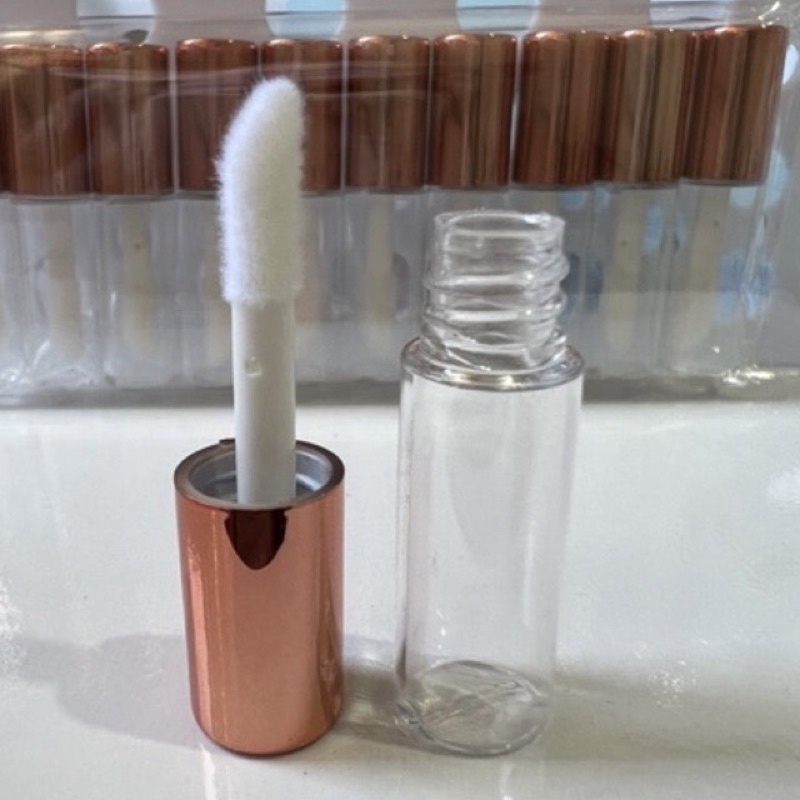 Mini Frasco Batom e Gloss Retoque Tubo Vazio Balm Recipiente Cosmético Lembrancinha Maquiagem