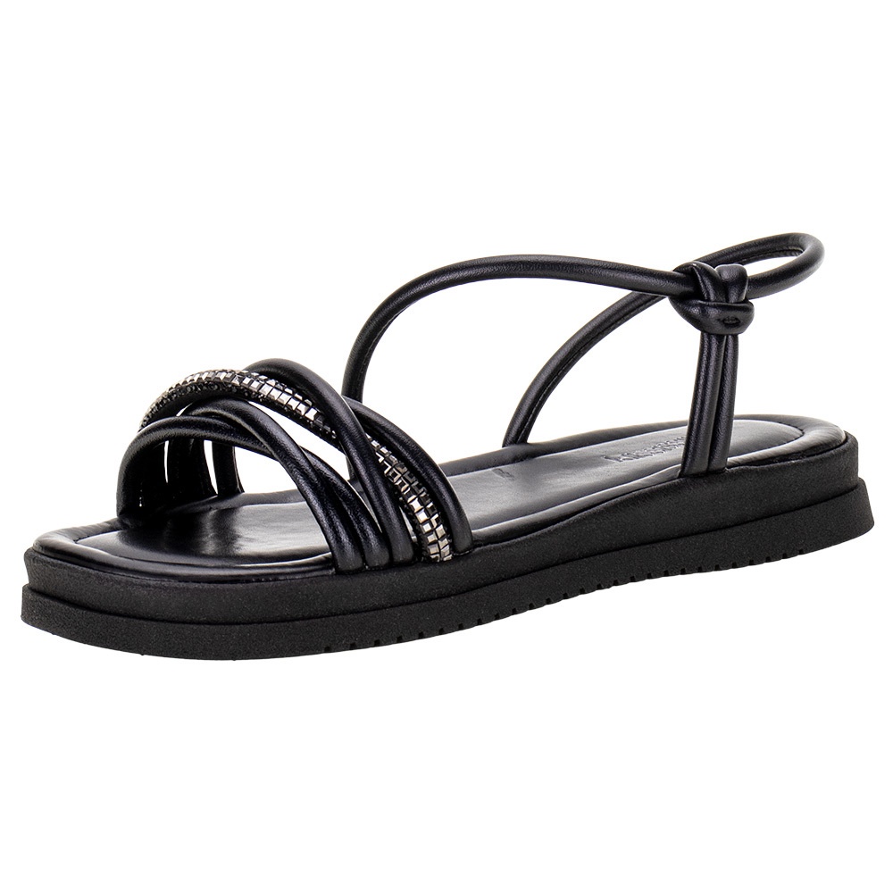 Sandália Feminina Flat Mississipi - Q9803