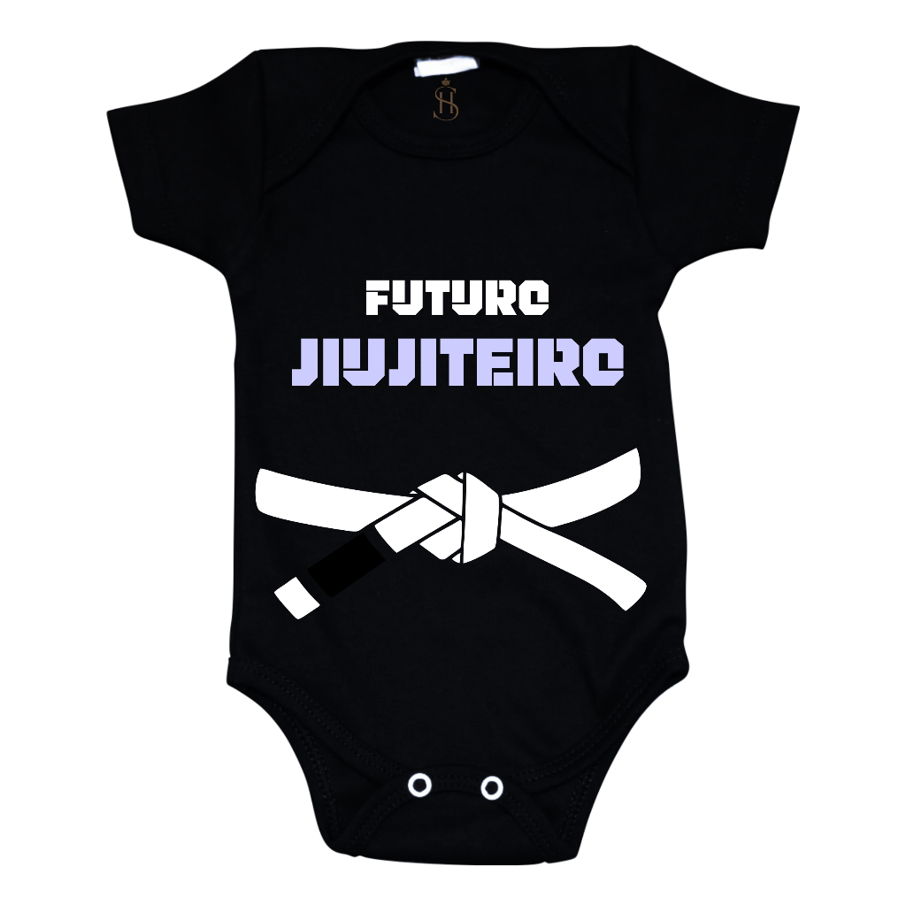 Body Bebê Arte Suave Jiu Jitsu Futuro Jiujiteiro Arte Menino e Menina