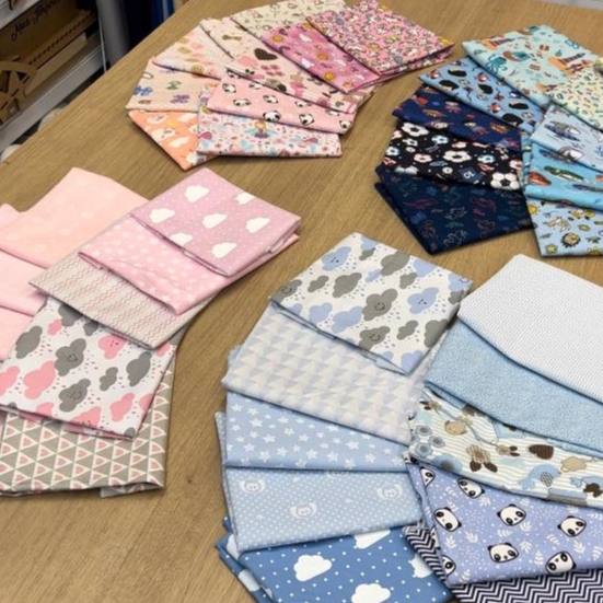 KIT c/10 Estampas Infantil - Você Escolhe | Tricoline 100% Algodão (20x75cm)
