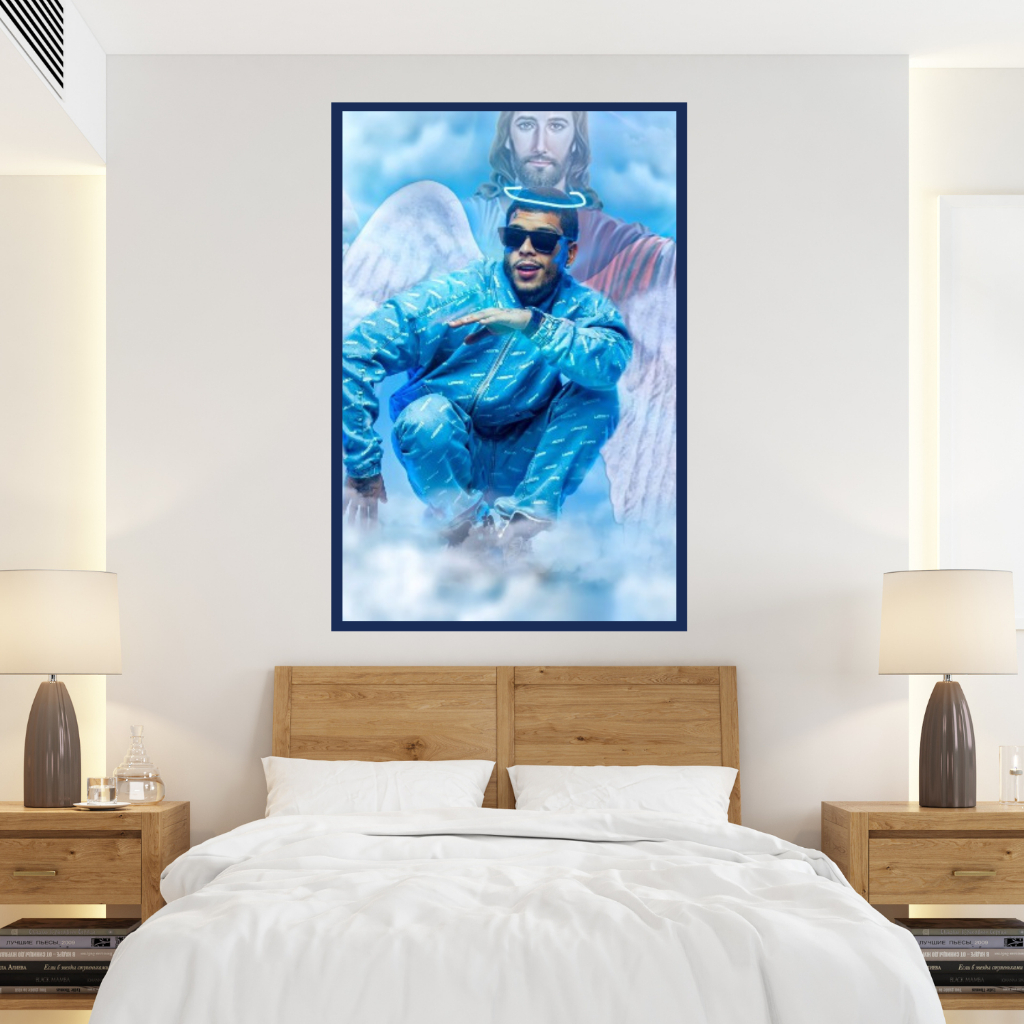 Quadro placa decorativa 20x30 MC KEVIN