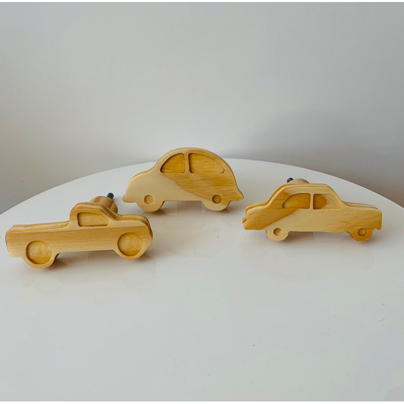 Ganchos cabideiro de parede Carros - kit 3 ganchos