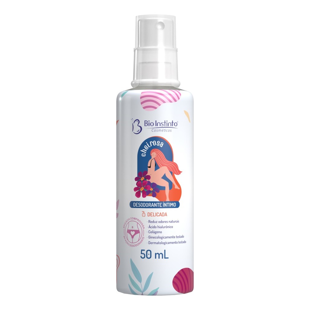 Desodorante Íntimo Cheirosa Delicada 50ml - Bio Instinto