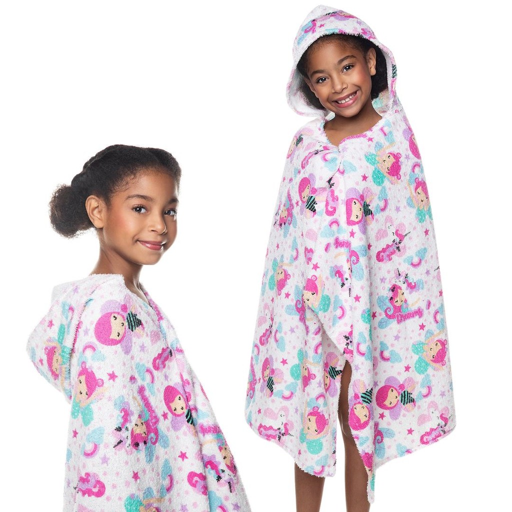Toalha Infantil COM CAPUZ Felpuda Lepper Estampadas