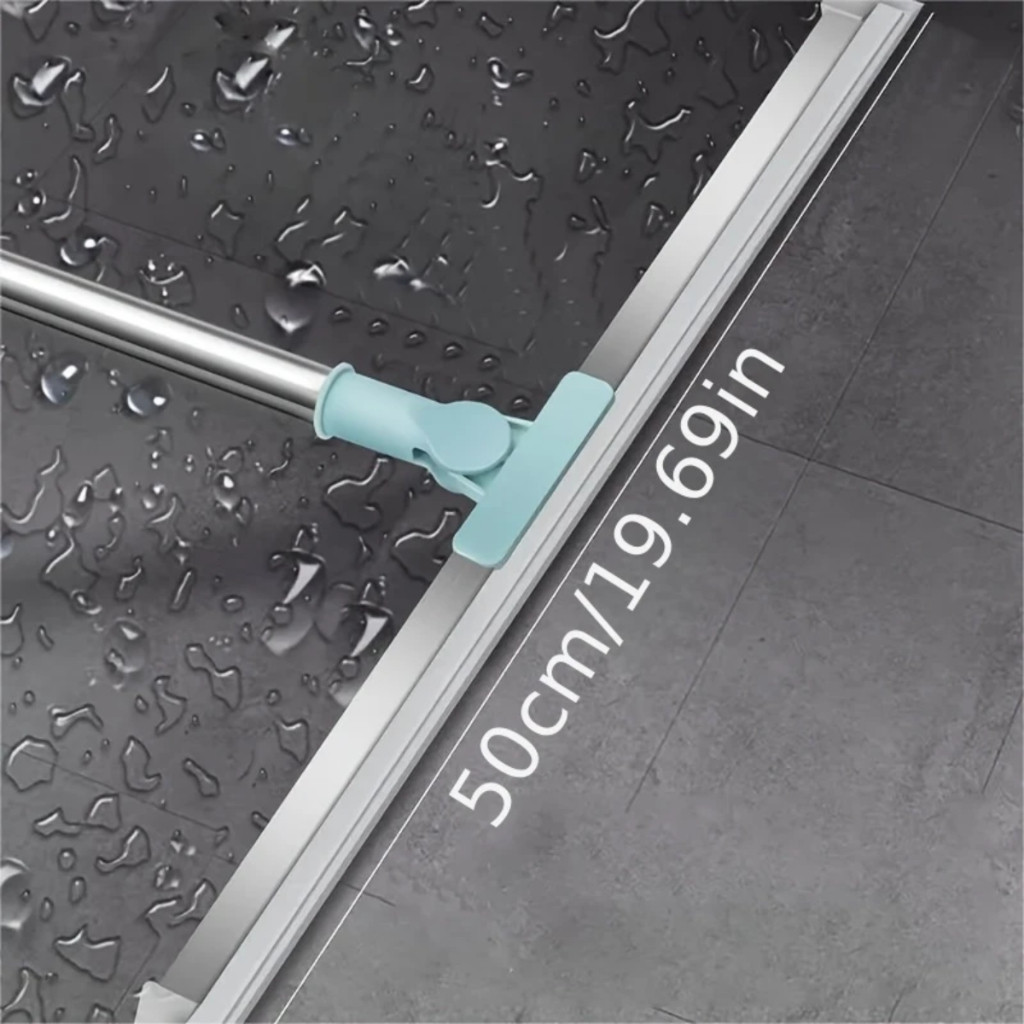 Rodo de Silicone Para Limpeza de Piso Vidros Secos e Molhados Uso Duplo Vassoura Mágica