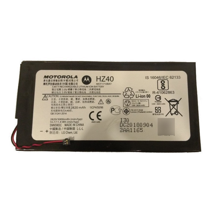 Bateria Moto Z2 Play Hz40 Original Nacional Envio Super Rapido!
