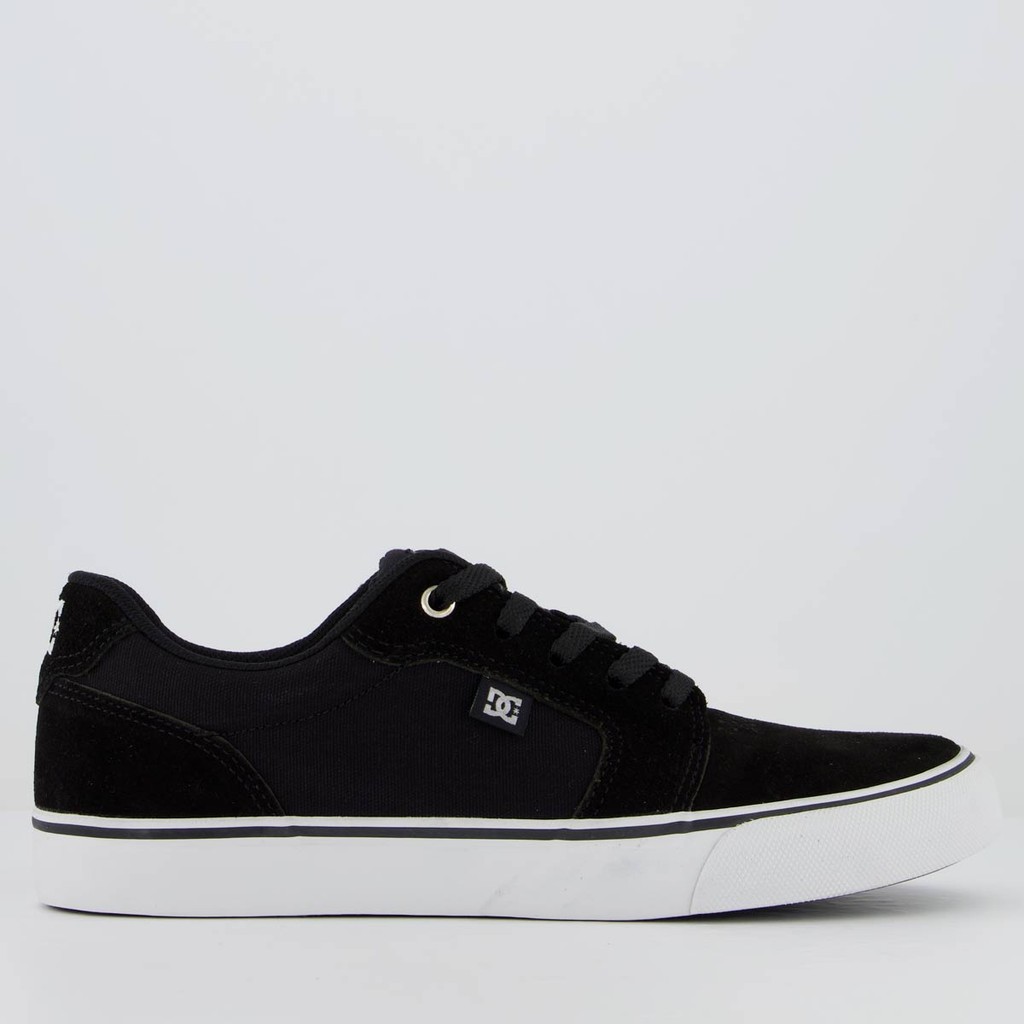 Tênis DC Anvil LA Preto e Branco