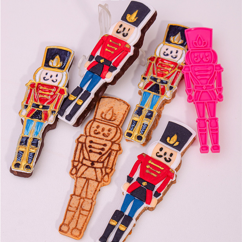 Cortador e Marcador Quebra-Nozes - D240146 Confeitaria Pasta Biscoito