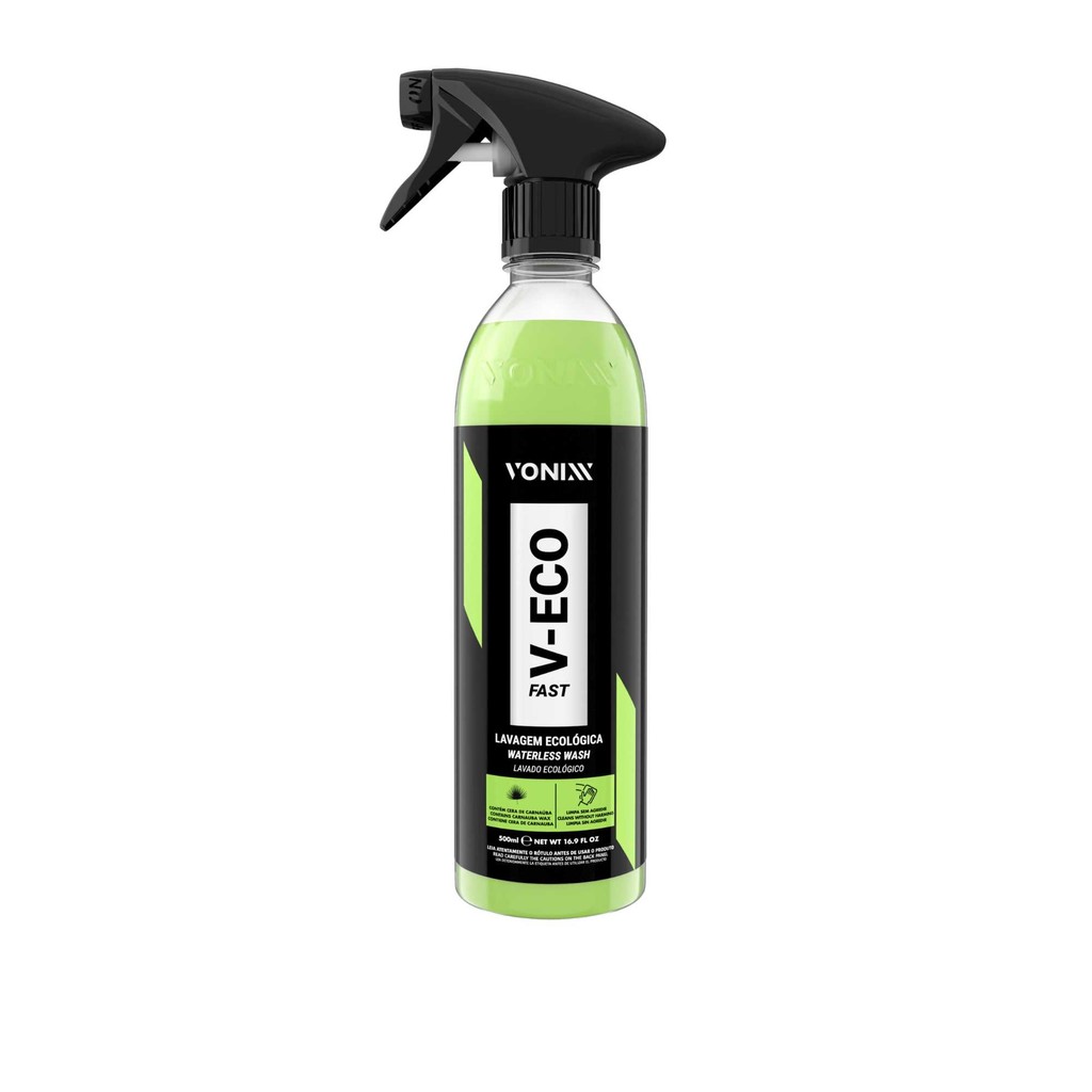 Lavagem A Seco V-eco Fast Com Cera De Carnaúba V eco Vonixx 500ml