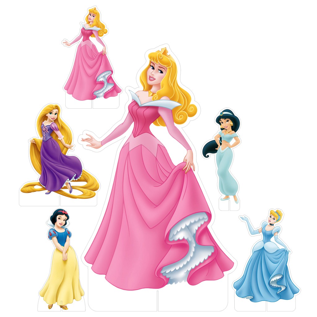 Mini Kit Display Festa Infantil Princesas Disney