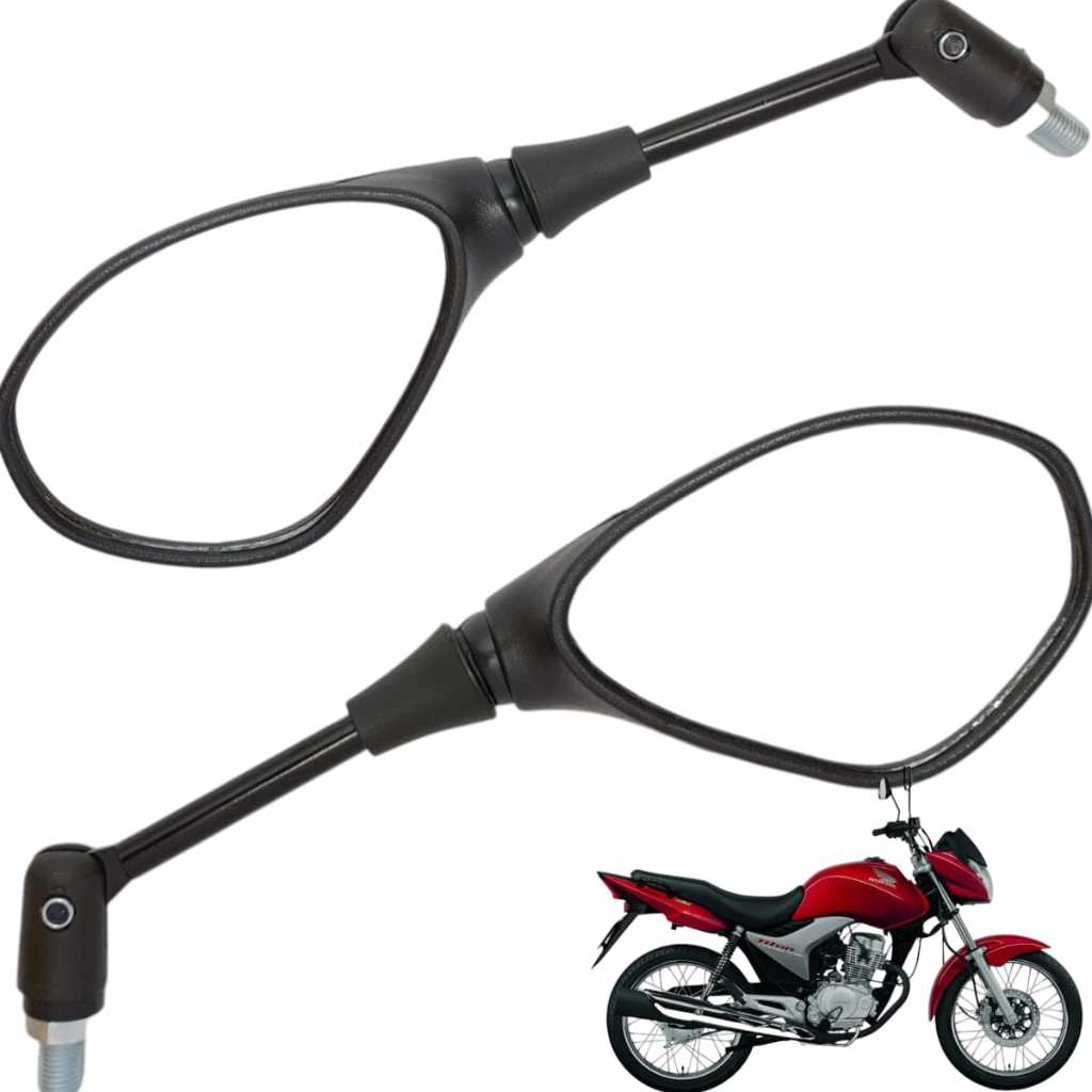 Retrovisor Bmw Gs Mini Articulado Cg Titan Fan 150 160 Fan Cb 300 Twister 250 Bros Xre Par