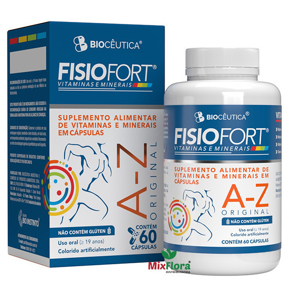 FISIOFORT A-Z 60 Cápsulas Biocêutica