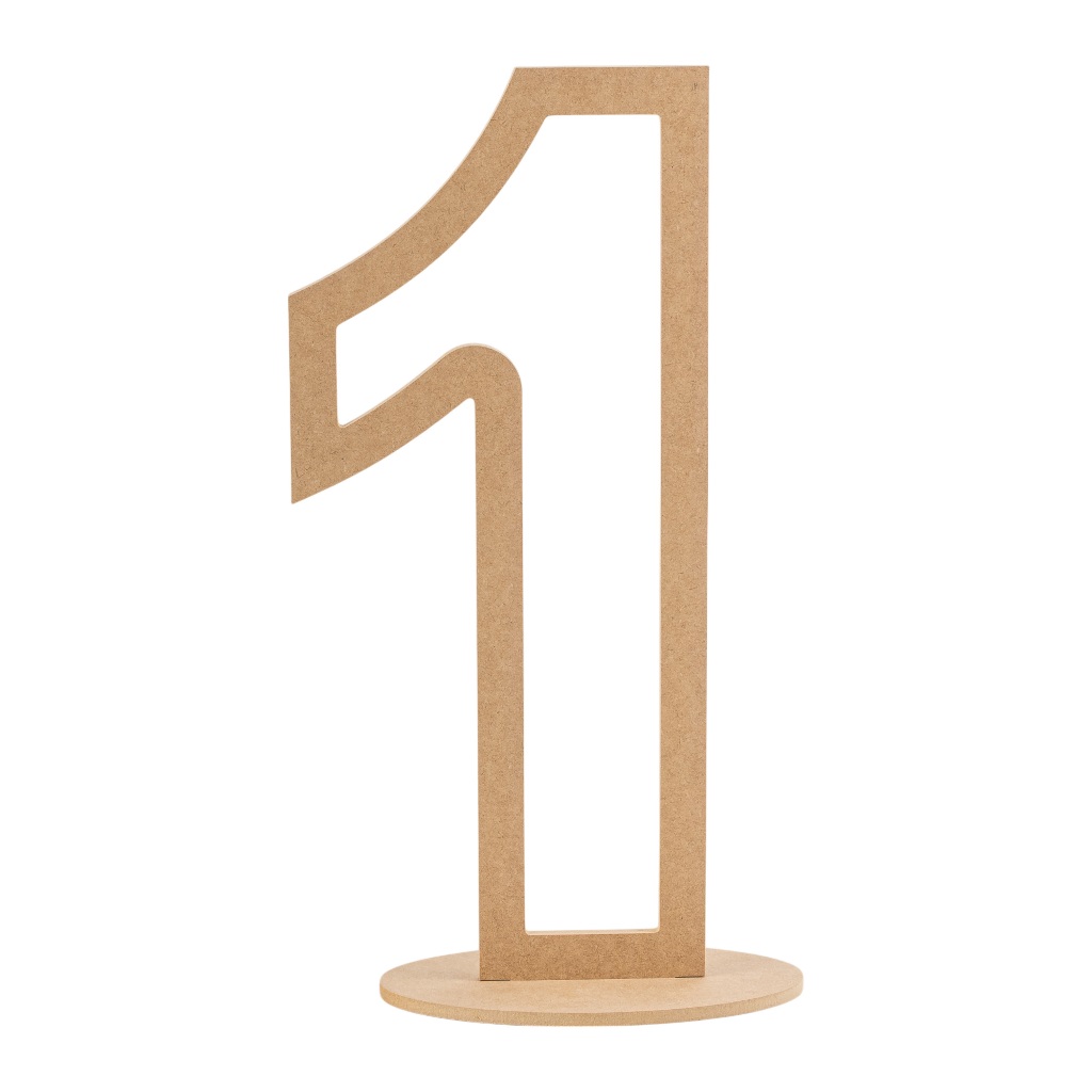 Numeros aniversário mdf com base sortidos 60 alt