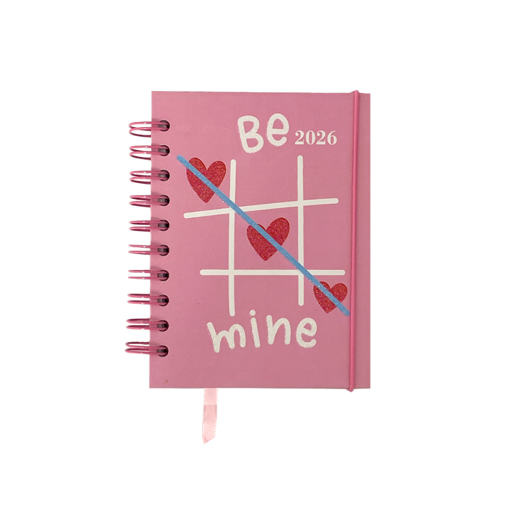 Agenda Em Espiral Pequena Infantil Várias Estampas 168 Folhas 2026