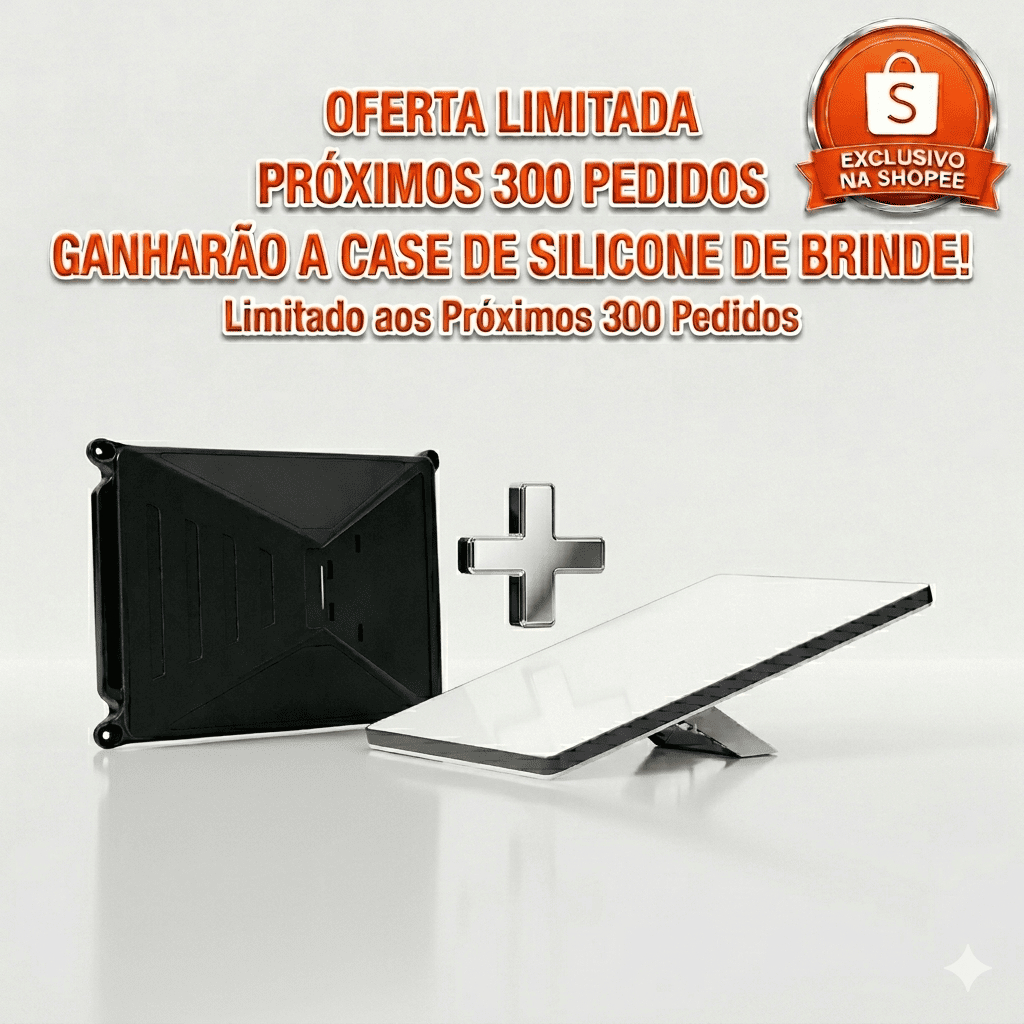 Antena Starlink Mini Internet via Satélite *Oficial* Portátil + CASE EXCLUSIVO SHOPEE
