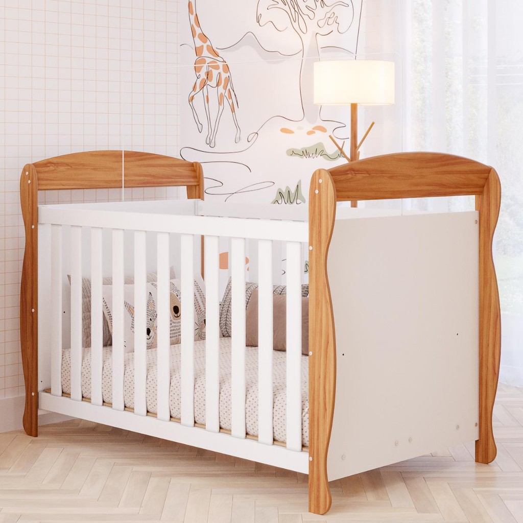 Berço Americano Marquesa 100% MDF Multifuncional 3 em 1