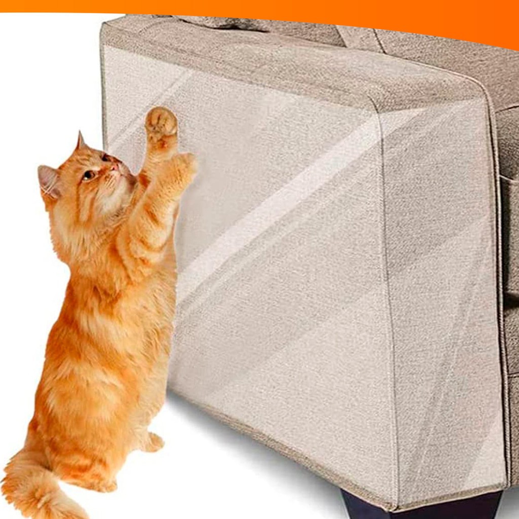 Protetor Sofa Gato Anti arranhões Adesivo Arranhado Para Gatos