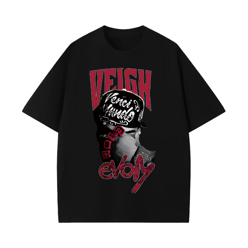 [Camiseta Premium em Algodão Puro]GXG Camiseta Veigh EVOM streetwear t shirt rap hip hop trap masculino feminino algodão