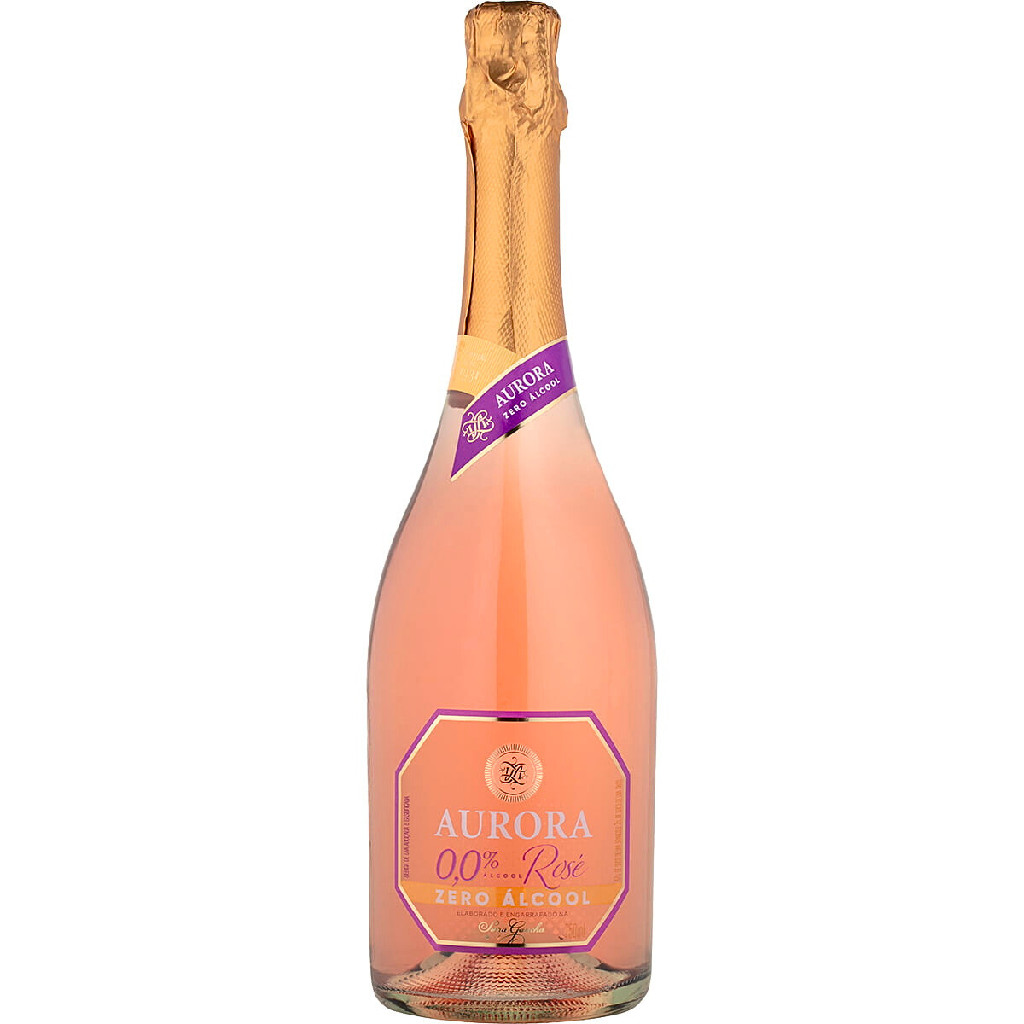 ESPUMANTE AURORA ZERO ÁLCOOL 750ML ROSÉ