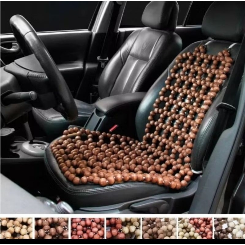 Capa assento Encosto massageador bolinhas para bancos de carro