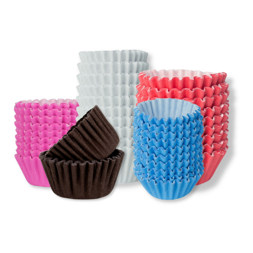 Forminhas De Papel Branca Doces Brigadeiro Docinho Vários Tamanhos 1000un