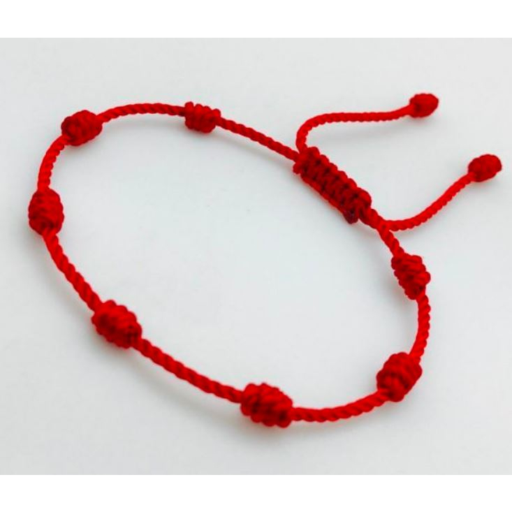 kit 2 Pulseiras do7 nós kabbalah cabala