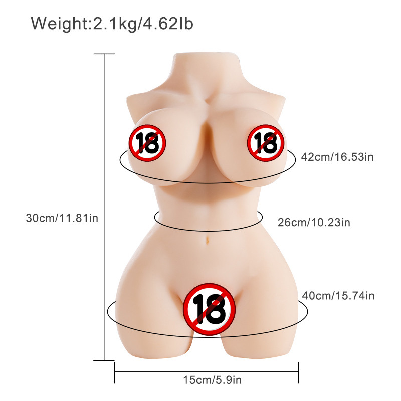 Masturbador corpo  Vagina Anus Super Realistico CyberSkin 30*15 cm 2.1kg