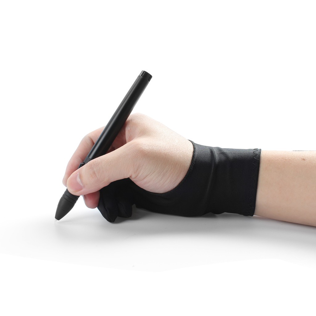 HUION Luva De Artista De Tamanho Grande GL02 Para Desenho De Mesa E Exibição De