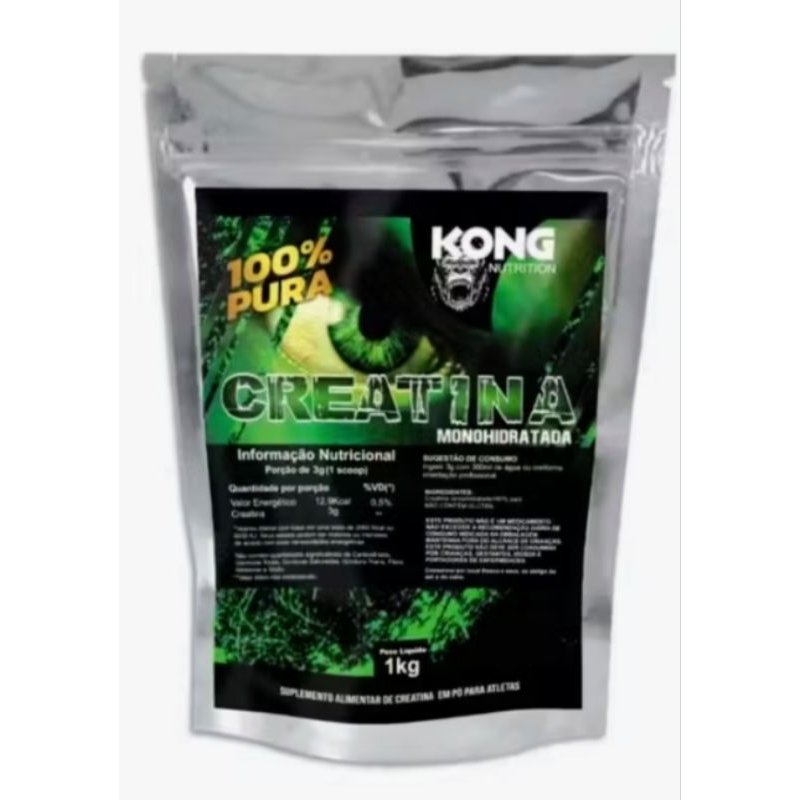 creatina kong nutrition 100% pure 1000g