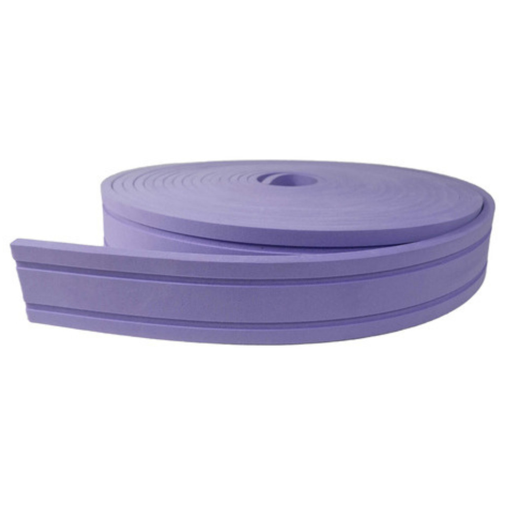 Rodapé Moldura Autocolante Flexível 5cm Boiserie 5 mts Lilás