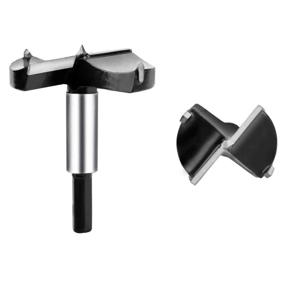 15mm-70mm Forstner Brocas Chatas De Aço Carbono Carpintaria Auto Centralização Buraco Viu Carboneto De Tungstênio Conjun