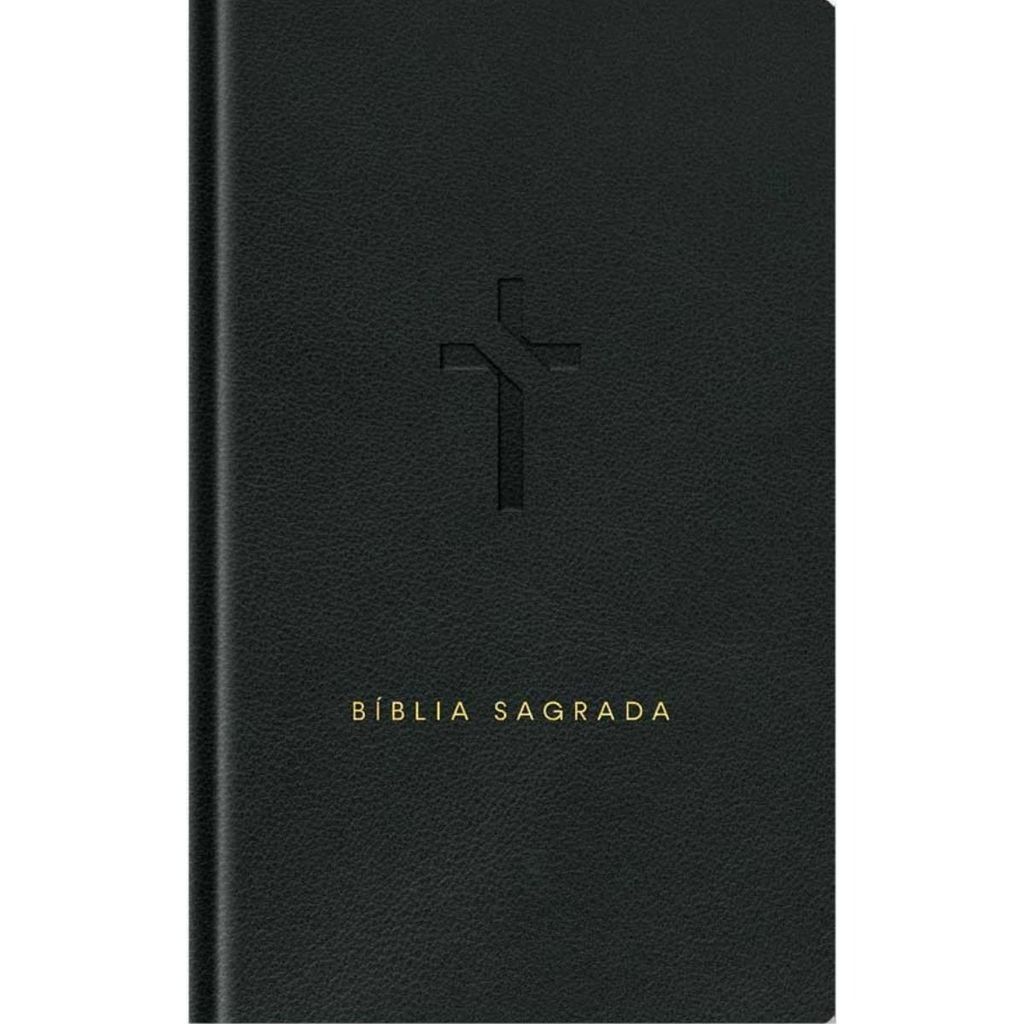 Bíblia Sagrada Slim | NVT | Com Mapas Mentais Palavras de Jesus em Vermelho | Capa Luxo Preta