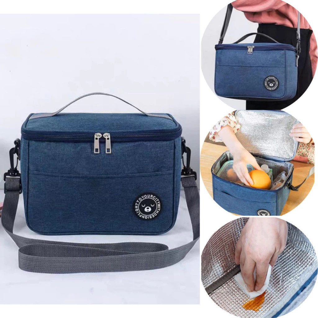 Bolsa Térmica de Mão Para Levar Sucos, Lanches e Marmitas Alta Qualidade Prova Dágua