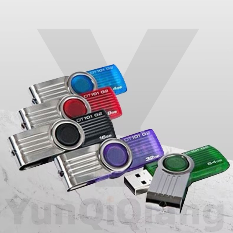 Unidade flash USB 2.0 De metal À Prova Dágua Kingston DT101 Pendrive Refere-Se a Uma 1 Gb 2 4 8 16 32 64 128 Que É plug